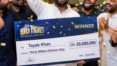 Nepalese security guard won UAE’s Dh30 million lottery jackpot; he plans to split the .2 million fortune with 4 friends | World News