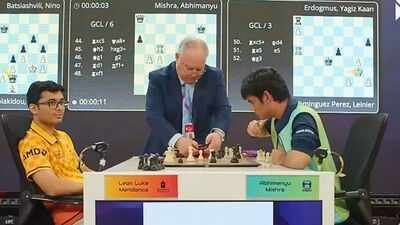 ‘Leon was apologising’: How an illegal move cost Abhimanyu Mishra a sure-shot win in GCL | Chess News