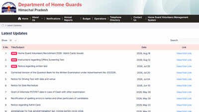 CISF ASI Paramedical admit card 2026 released: PST starts September 14, check documents and direct link here