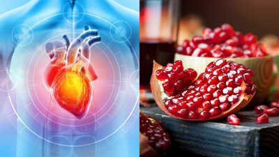 A compound produced after eating pomegranates, walnuts and berries improved heart function by up to 80% in animal tests; researchers say it helped stiff heart tissue relax and reduced scarring