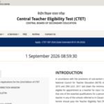 CTET 2026 September registration window closes today; CBSE yet to announce exam date: Direct link to apply here