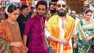 Deepika Padukone and Ranveer Singh’s temple visit sparks buzz about ‘Baby no 2 coming soon’; fans wish actress safe delivery |
