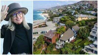 Built in 1976, Diane Keaton bought her Laguna Beach home for .6 million in 2021, transformed and sold it for .9 million a year later; her final renovation project now hits market for .3 million