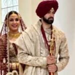 Monica Gill Wedding News: Diljit Dosanjh’s ‘Ambarsariya’ co-star Monica Gill officially marries Brian Sharma in a traditional Sikh ceremony, a month after their court marriage – See pics | Punjabi Movie News