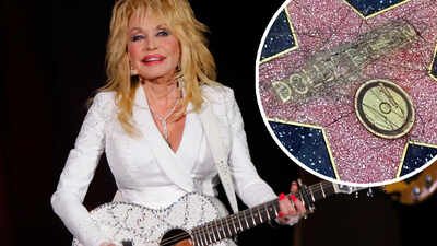 Dolly Parton’s star on Hollywood Walk of Fame VANDALISED days after death; Flowers stolen, name scratched – WATCH |