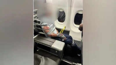 US man duct-taped to seat after attacking passenger mid-flight, hurling racial abuse