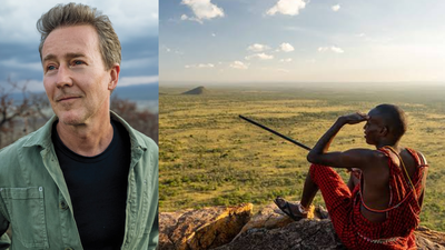 Edward Norton ran the 2009 New York Marathon with Maasai warriors to support a Kenya conservation trust protecting 280,000 acres | World News