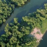 Engineers dredged 500,000 cubic yards of sand from the Mississippi River and used it to build seven islands; six years later, the  million McGregor Lake project has restored 270 acres of aquatic habitat and protected 22 acres of wetlands