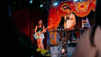 Sydney duo attempted 9 gigs in 12 hours; after a firefighting helicopter delay and plane propeller failure, they finished with just 15 seconds to spare