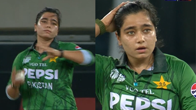 Fatima Sana’s fiery Shafali Verma send-off draws savage response: ‘Your entire team just scored 55’ | Cricket News