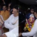 Ganesh Visarjan throwback: When Govinda, Ssunita Ahuja danced together; Yashvrdhan performed aarti; family chanted ‘Ganpati Bappa Morya’ | Hindi Movie News