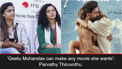 ‘Geetu Mohandas can make any movie she wants’: Parvathy Thiruvothu stands by ‘Kasaba’ criticism amid Yash’s ‘Toxic’ backlash | Malayalam Movie News
