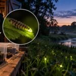 Glowworms return to a North Yorkshire reserve after more than 100 years; larvae raised in a Bristol garden shed have produced the first glowing females | World News