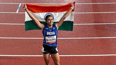 Asian Games: Harita Bhadra holds nerve in photo-finish to win 200m bronze | Asian Games 2026 News
