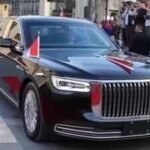 Beauty and the beast: China brought its own wheels, a red flag, to Washington