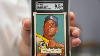 Collectible Card Market Growth: In 1952, this baseball card sold for pennies; unwanted copies were dumped at sea, and one later sold for $12.6 million | World News