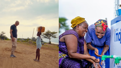 In 2015, a man saw two children drinking from a puddle in Ghana and built a solar water kiosk; 10 years later, his project supplies 126M litres﻿ | World News