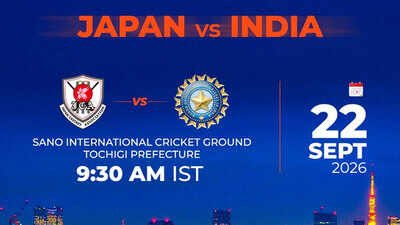 India to play Japan in historic T20I as Suzuki Cup marks 75 years of friendship | Cricket News