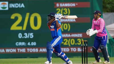 India survive huge Japan scare, win by two runs in historic T20I | Cricket News