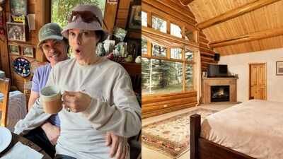 ​In 1997, John Oates built a five-bedroom log home on his 4.3-acre Colorado ranch after starting with largely undeveloped land; 28 years later, the longtime retreat sold for .9 million