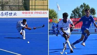 Hockey Junior Asia Cup: Captain Anmol Ikka scores six goals as India demolish Chinese Taipei 15-0 to reach semifinals | Hockey News
