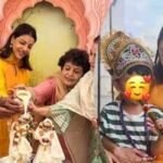 Kajal Aggarwal celebrates Janmashtami with family, ‘Ramayana’ actress’ son steals the show as little Krishna |