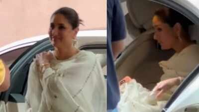 Kareena Kapoor Khan: Years after fall out with Sanjay Leela Bhansali, Kareena Kapoor Khan visits his office sparking speculation of a collaboration, fans get excited | Hindi Movie News