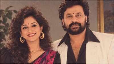 Kavya Madhavan and Dileep turn back the clock; fans says, ‘AI can’t replace OG Kavya’ | Malayalam Movie News