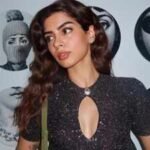 Khushi Kapoor serves quiet luxury in Rs 4.95 lakh look featuring a sequined knit top, stonewashed jeans and hobo bag | Hindi Movie News