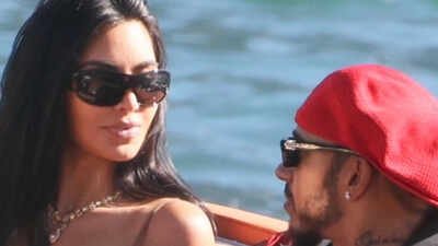 Lewis Hamilton and Kim Kardashian enjoy Lake Como boat ride and visit Villa Balbianello before heading to Paris for dinner date at celebrity hotspot Ferdi | English Movie News