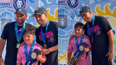 ‘Champion’: Lionel Messi’s son Mateo captains Inter Miami Academy to Naples Cup title | Football News