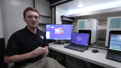 Meet Connor Gibson, a 22-year-old Tennessee engineer using 3D printing to make free dentures for Americans who are not able to afford them