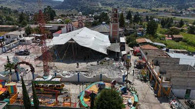 Mexico Fireworks Explosion: Watch: Deadly pyrotechnic explosion rocks church festival in Mexico, 10 killed