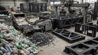 MIT scientists developed a way to turn discarded plastic into strong building materials, with recycled composites already used in a 40-foot bridge |