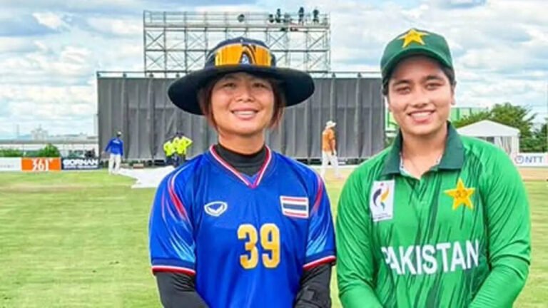Pakistan Women 47/3 in 5.5 Overs