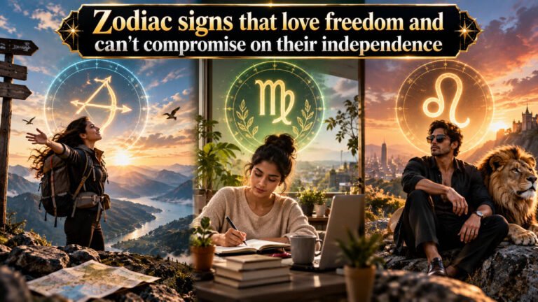 Zodiac signs that love freedom and can’t compromise on their independence