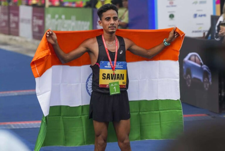 Asian Games 2026 Day 7 Live Updates: Sawan Barwal wins silver in men’s marathon