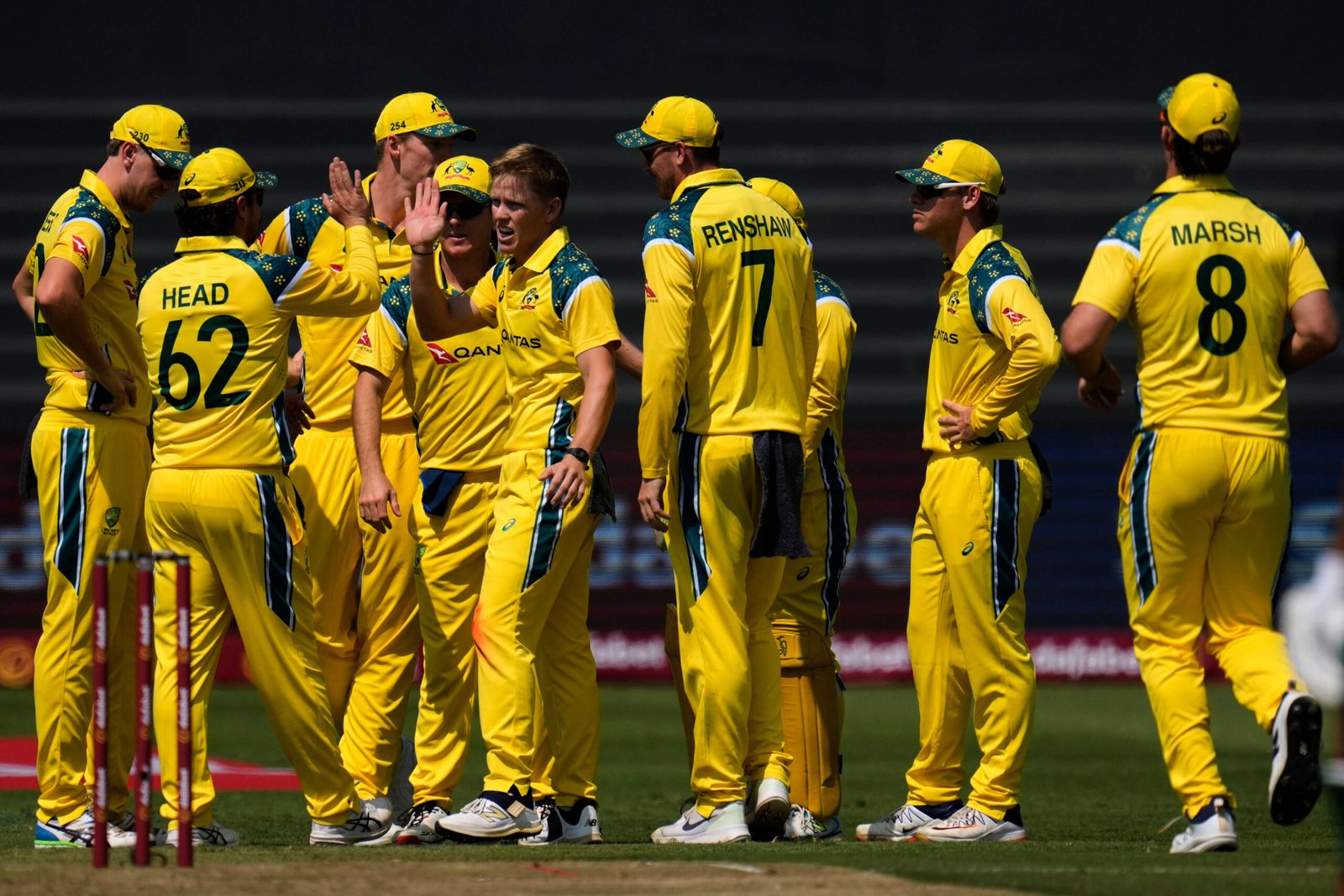 South Africa 24/1 in 5.5 Overs