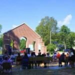 In 2023, fire destroyed a Michigan school built in 1867, leaving only its brick facade; 3 years later, the site has reopened as a 5,000 public park
