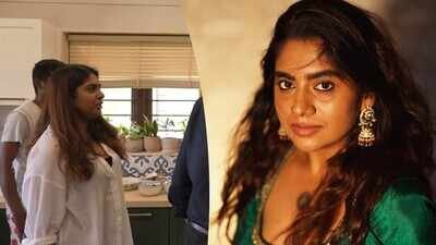Nimisha Sajayan House: Inside ‘Enna Vilai’ star Nimisha Sajayan’s 2,334-sq-ft Kochi home: From colourful interiors and Indian accents to a private Dolby theatre | Tamil Movie News