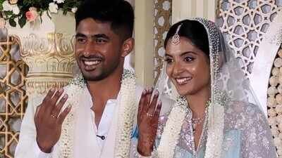 Who is Suhaib Mohammed, Nivedhithaa Sathish’s fiancé? All about the photographer engaged to the ‘Captain Miller’ actress | Tamil Movie News