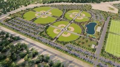 In 2023, a Texas family donated 100 acres of ranch land to Odessa; 3 years later, a $145 million sports complex with 30 indoor courts and 22 outdoor fields is taking shape