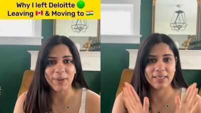 Indian-origin woman quits high-paying Deloitte job in Canada, returns to India for ageing parents