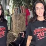 Preity Zinta wears ‘Team Tukaram Mundhe’ t-shirt as she promotes ‘Vibe’, netizens react |