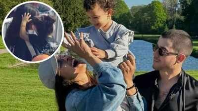Priyanka Chopra and Malti prove they are Nick Jonas’ number one fans; mother-daughter duo get groovy at Jonas Brothers concert – WATCH |