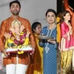Ranbir Kapoor, Alia Bhatt, Neetu Kapoor perform Ganpati Visarjan, hide Raha’s face while posing for the paparazzi, chant ‘Ganpati Bappa Morya’ – PICS inside |