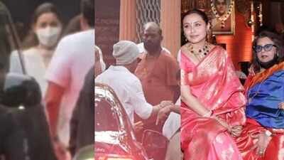 Rani Mukerji’s mother’s funeral: Shah Rukh Khan, Alia Bhatt, Karan Johar, Anil Kapoor arrive to pay last respects |