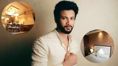 Rohit Saraf’s Mumbai home: Inside ‘The Revolutionaries’ star’s chic, minimal abode with dark wood floors, exposed brick walls, statement dining space and leafy balcony | Hindi Movie News