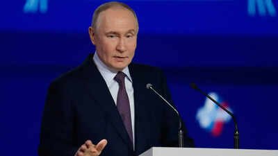 Vladimir Putin: ‘People of Russia support our efforts’: Putin says record turnout shows Russians back his military agenda in Ukraine