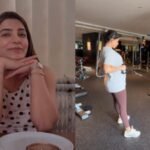 Samantha Ruth Prabhu flaunts baby bump during third-trimester seated corn rows workout with witty caption: ‘Equal parts strong till the very end and please don’t make me get up’ | Telugu Movie News